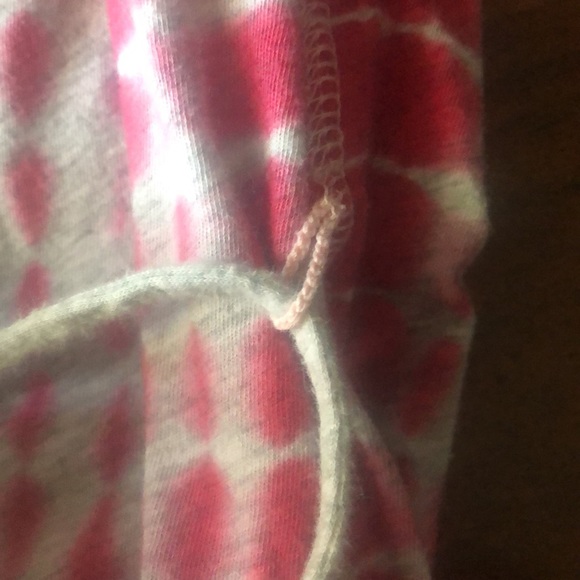 (3 for $35 item) Short tie dye over the shoulder dress with tie waist - Picture 2 of 5